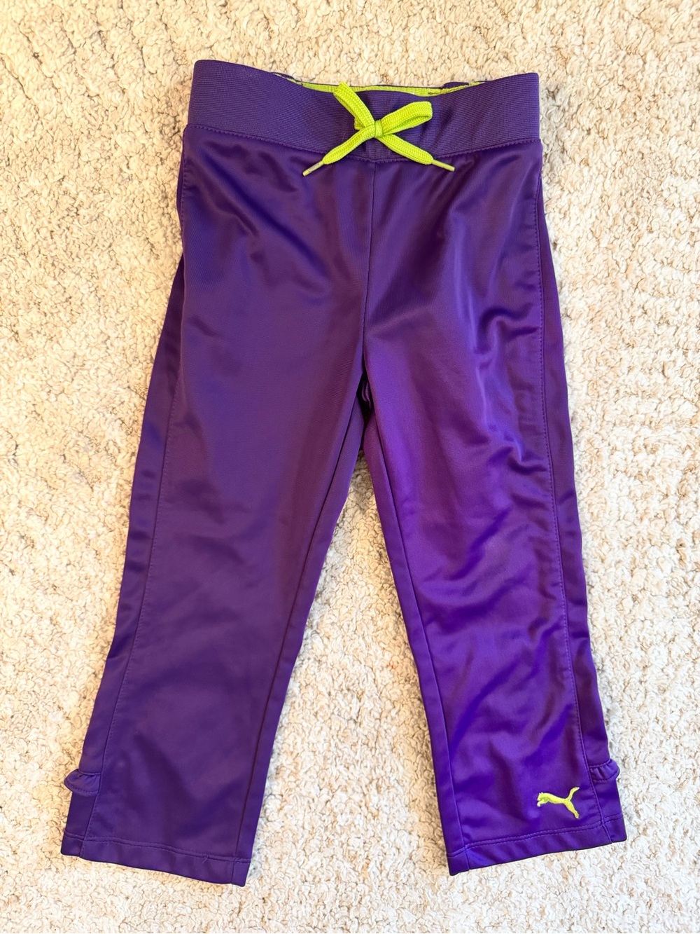 Puma vintage 3T toddler girls track style pants - EUC - like new!